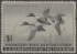 Scan of RW12 1945 Duck Stamp  Used, Faults F-VF