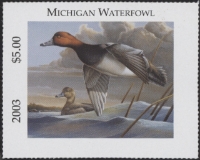 Scan of 2003 Michigan Duck Stamp MNH VF