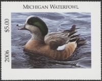 Scan of 2006 Michigan Duck Stamp MNH VF
