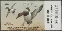 Scan of 1976 Maryland Duck Stamp MNH VF