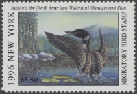 Scan of 1996 New York Duck Stamp MNH VF