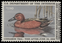 Scan of RW52 1985 Duck Stamp  MNH F-VF