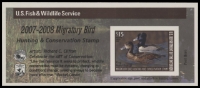 Scan of RW74A 2007 Duck Stamp  MNH F-VF