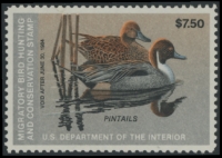 Scan of RW50 1983 Duck Stamp Superb 98 MNH Superb 98