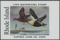 Scan of 1999 Rhode Island Duck Stamp MNH VF
