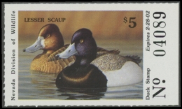 Picture of 2001 Nevada Duck Stamp  MNH VF
