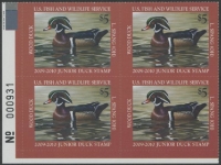Scan of JDS17 2009 Duck Stamp JDS17 MNH VF BL PB