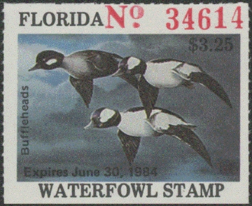 Scan of 1983 Florida Duck Stamp MNH VF