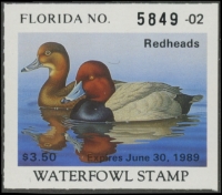 Scan of 1988 Florida Duck Stamp  MNH VF