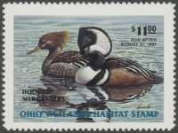 Scan of 1996 Ohio Duck Stamp MNH VF