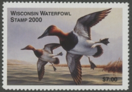 Scan of 2000 Wisconsin Duck Stamp MNH VF