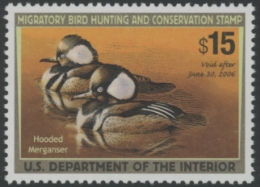 Scan of RW72 2005 Duck Stamp Grade 98 MNH Sup