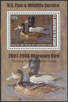 Picture of RW74B 2007 Duck Stamp MNH F-VF