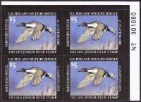 Scan of JDS20 2012 Junior Duck Stamp PB MNH VF