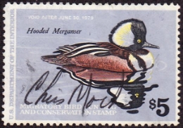 Scan of RW45 1978 Duck Stamp Used F-VF