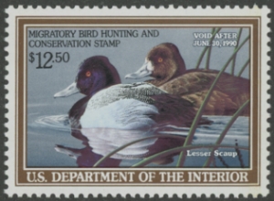 Scan of RW56 1989 Duck Stamp  MNH VF