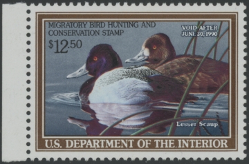 Scan of RW56 1989 Duck Stamp  Grade 98 MNH Sup 98