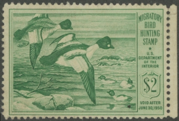 Picture of RW16 1949 Duck Stamp  Unsigned, No Gum F-VF