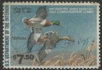 Scan of RW47 1980 Duck Stamp  Used F-VF