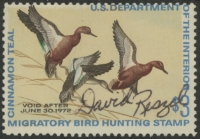 Scan of RW38 1971 Duck Stamp  Used VG