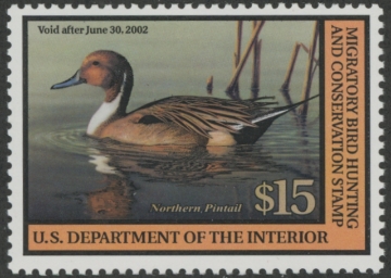 Picture of RW68 2001 Duck Stamp  MNH F-VF