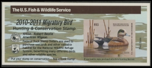 Scan of RW77A 2010 Duck Stamp  MNH VF