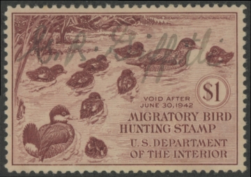 Picture of RW8 1941 Duck Stamp 