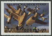 Scan of 2000 California Duck Stamp MNH VF