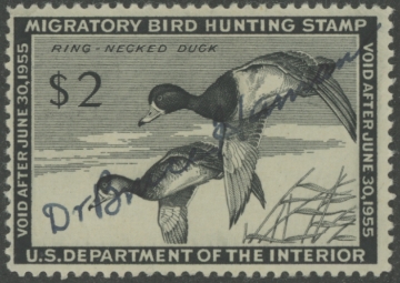 Picture of RW21 1954 Duck Stamp  Used Fine