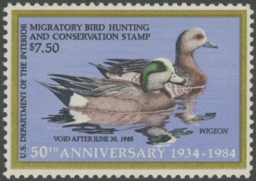 Picture of RW51 1984 Duck Stamp  MNH F-VF