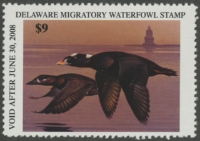 Scan of 2007 Delaware Duck Stamp MNH VF