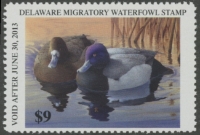 Scan of 2012 Delaware Duck Stamp MNH VF