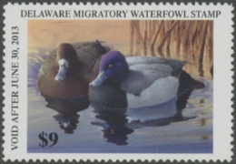 Scan of 2012 Delaware Duck Stamp MNH VF