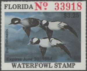 Scan of 1983 Florida Duck Stamp MNH VF