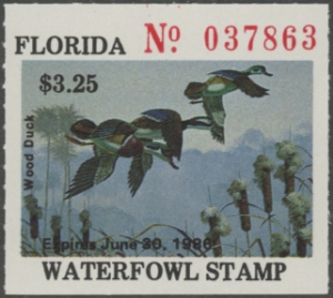 Scan of 1985 Florida Duck Stamp MNH VF