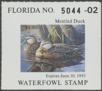 Scan of 1994 Florida Duck Stamp MNH VF