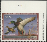 Scan of RW85 2018 Duck Stamp  MNH F-VF