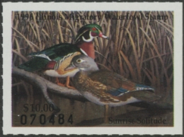 Scan of 1996 Illinois Duck Stamp MNH VF