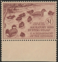 Scan of RW8 1941 Duck Stamp  MNH VF
