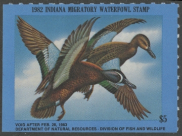 Picture of 1982 Indiana Duck Stamp MNH VF