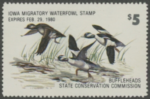 Scan of 1979 Iowa Duck Stamp MNH VF