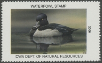 Scan of 2006 Iowa Duck Stamp MNH VF