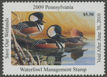 Picture of 2009 Pennsylvania Duck Stamp MNH VF