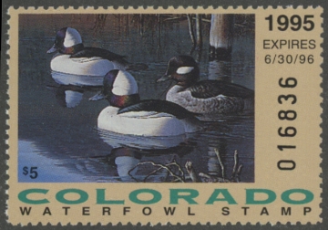 Picture of 1995 Colorado Duck Stamp MNH VF