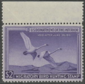 Scan of RW17 1950 Duck Stamp  MNH VF