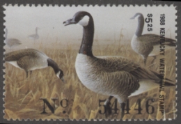 Scan of 1988 Kentucky Duck Stamp MNH VF