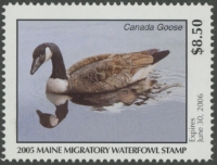 Scan of 2005 Maine Duck Stamp MNH VF