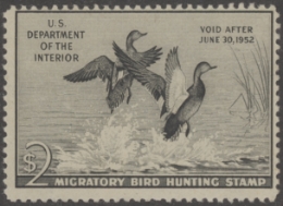 Scan of RW18 1951 Duck Stamp  MNH Fine