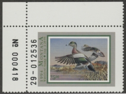 Scan of 1994 Montana Duck Stamp MNH VF