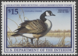 Scan of RW64 1997 Duck Stamp  MNH F-VF